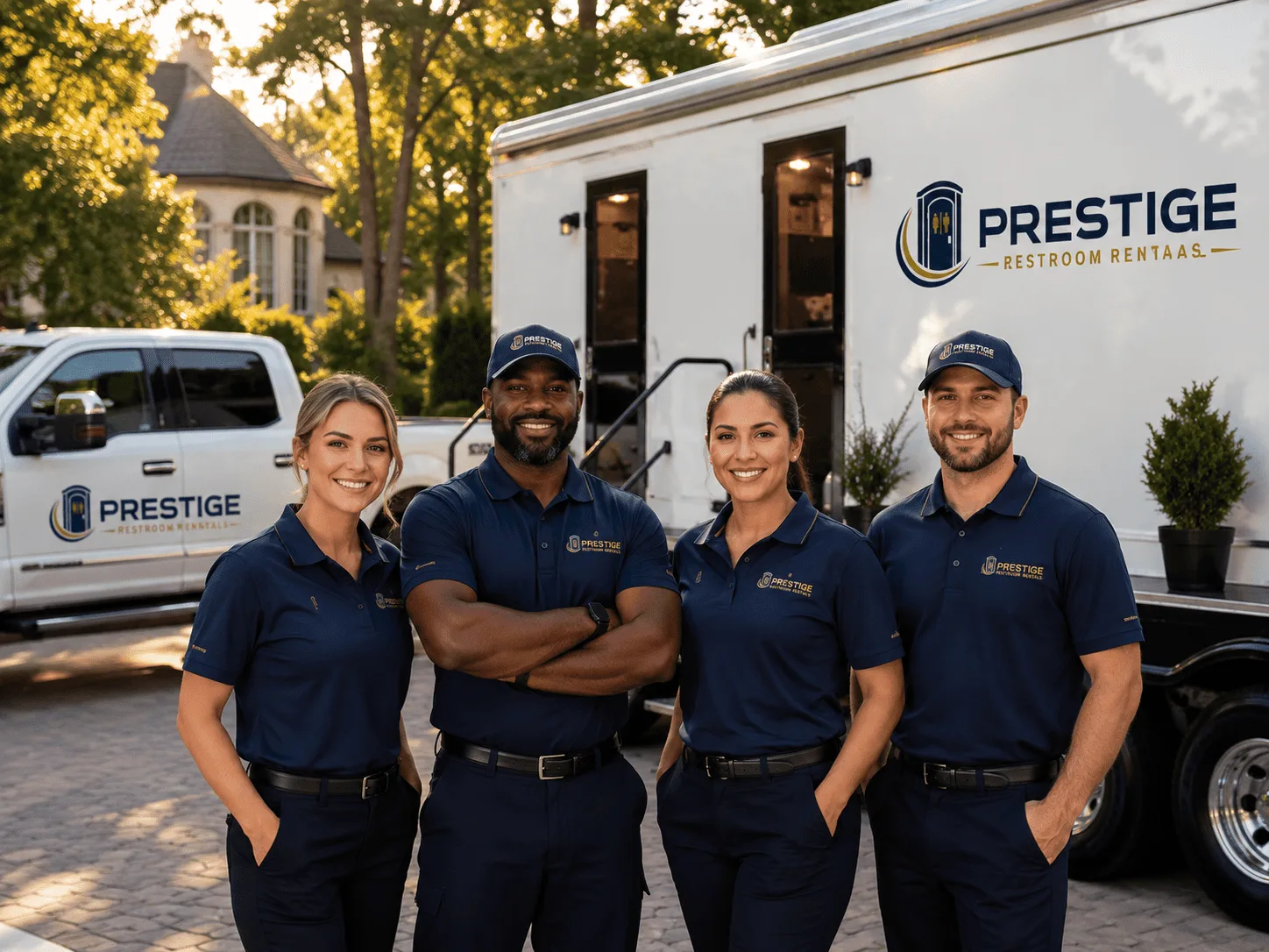 Trusted Luxury Portable Restrooms company in Hayes, VA